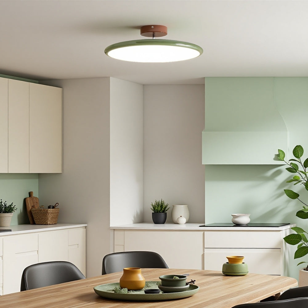 Minimalist Height-Adjustable Ceiling Light