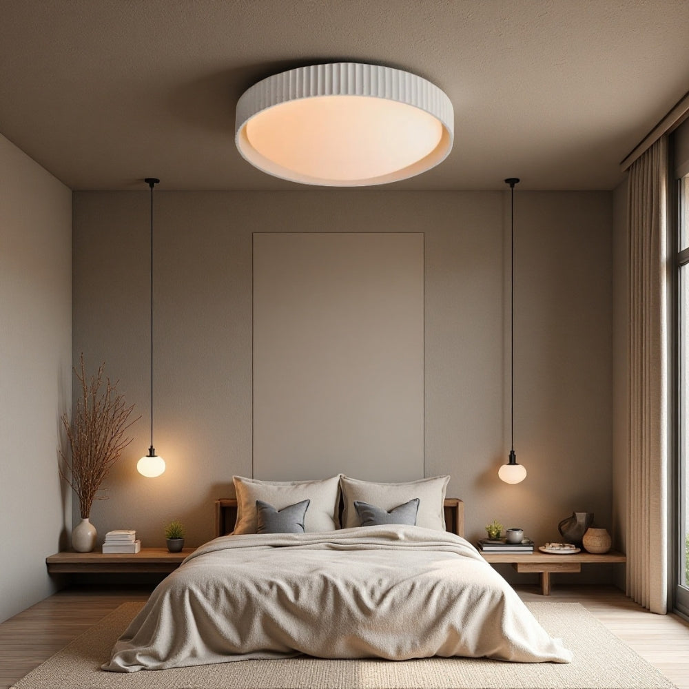 Modern Recessed Resin Ceiling Light