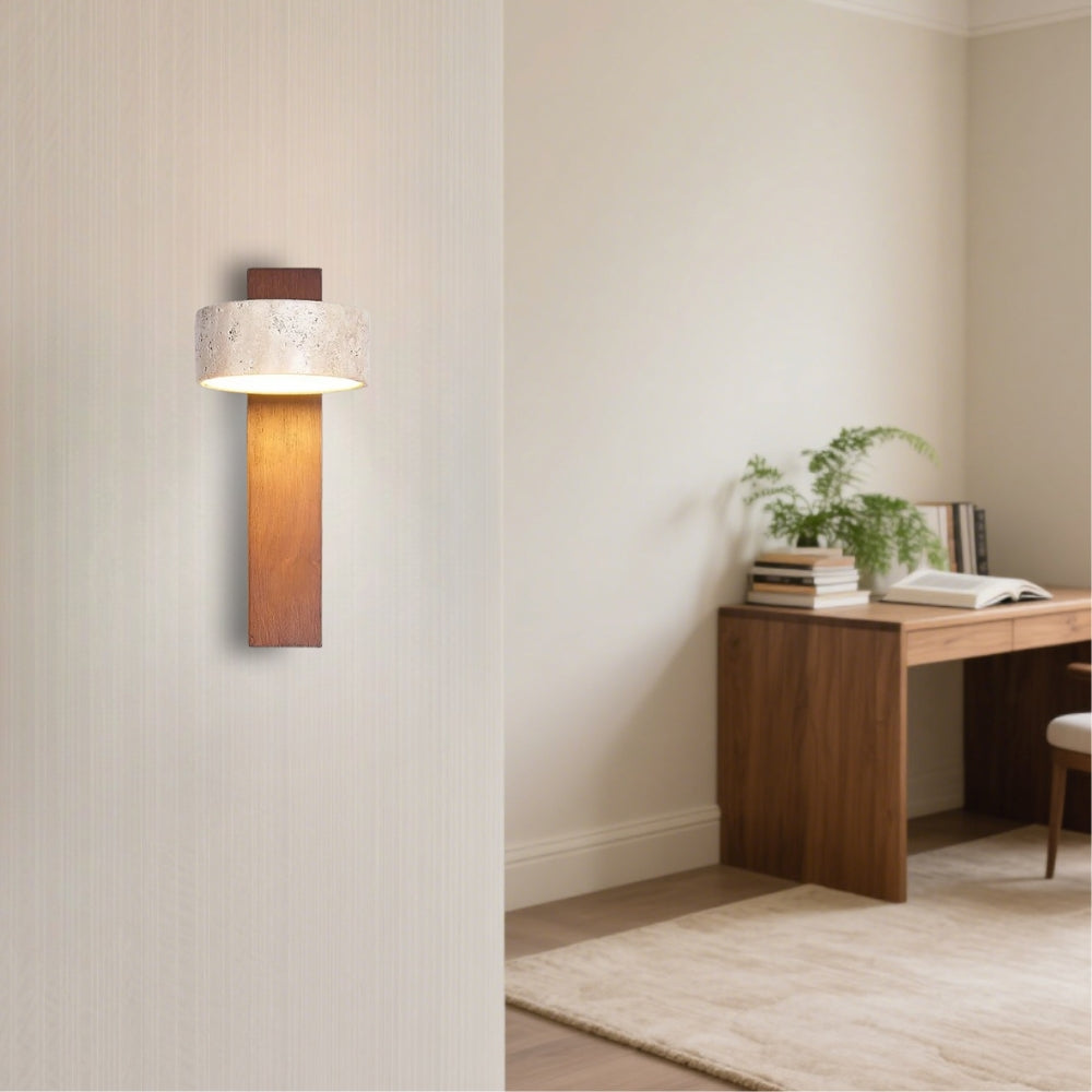 Vintage Inspired Beige Wall Light