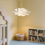 Minimalist White Flower Pendant Light