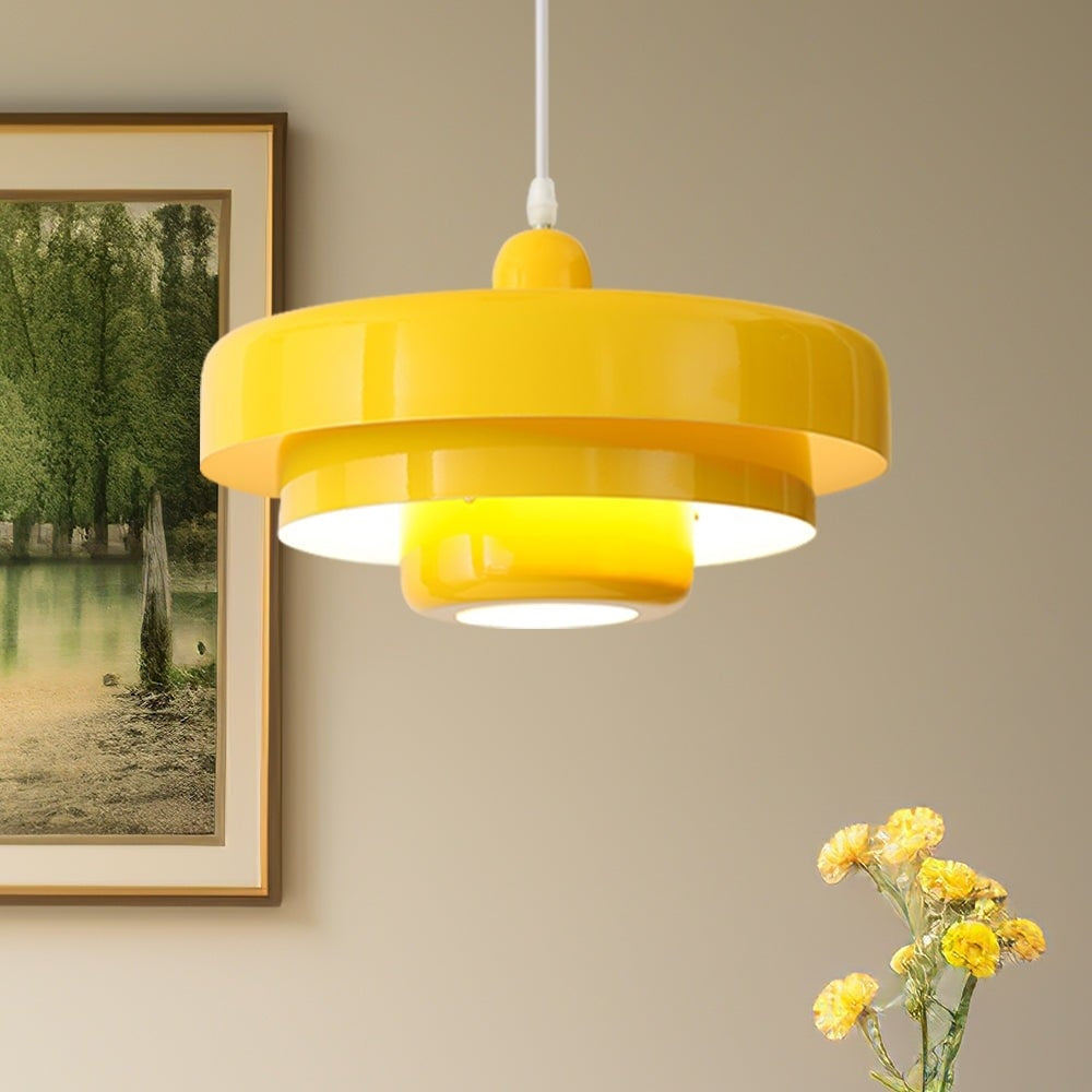 Pastel Rainbow Bauhaus Pendant Light