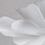 Minimalist White Flower Pendant Light