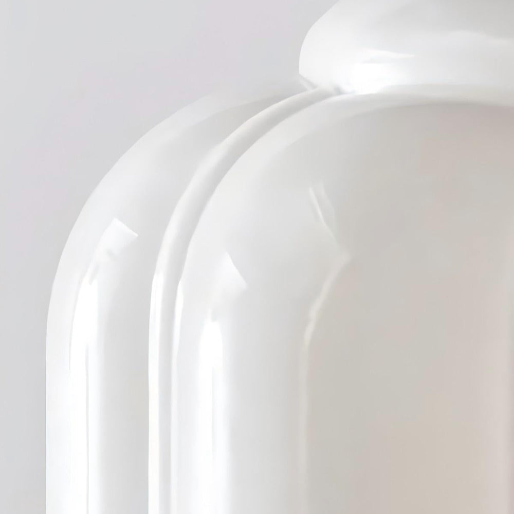 Vintage Milk Glass Pendant Light