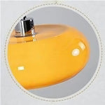 Vintage Bauhaus Orange Glass Pendant Light