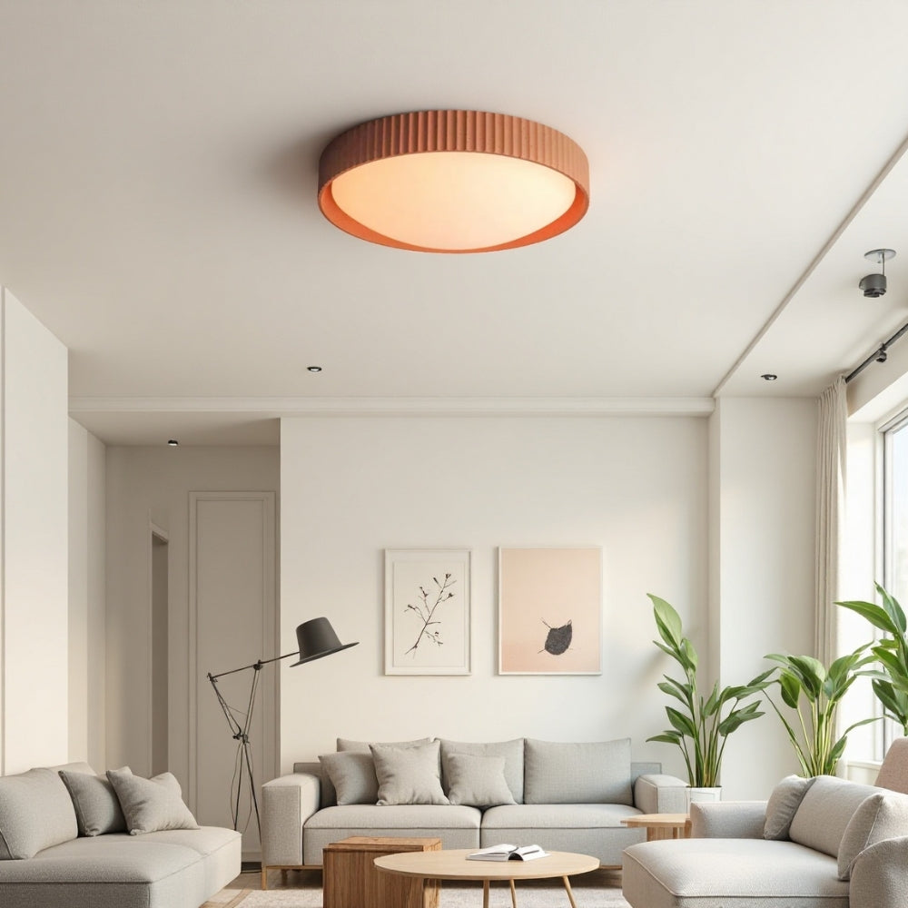 Modern Recessed Resin Ceiling Light