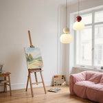 Vintage Cream Bauhaus Pendant Light