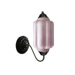 Vintage Inspired Milk Glass Wall Light