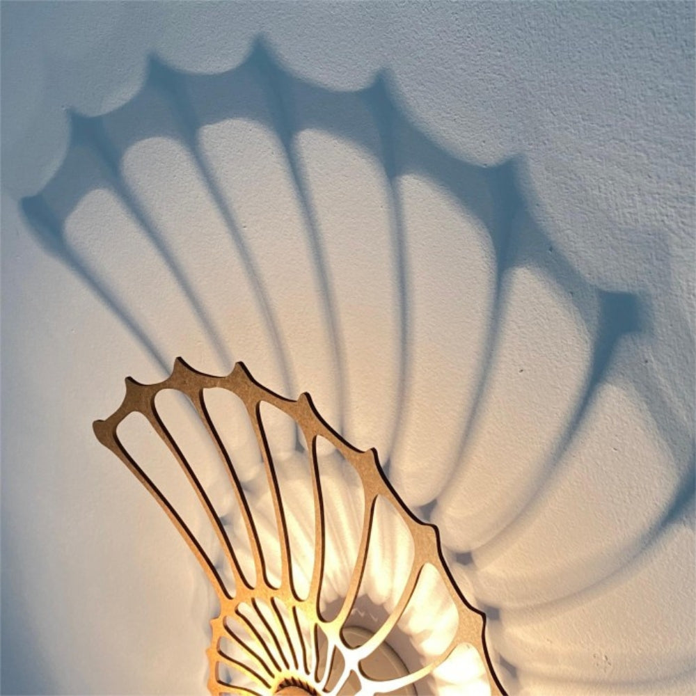 Stylish Shell Home Wall Light