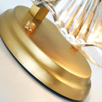 Elegant Seashell Design Glass Wall Light